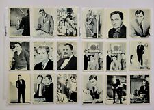 Vintage 1965 Topps MAN FROM U.N.C.L.E. Series 1: Lot of 18 Puzzle-Back Cards picture