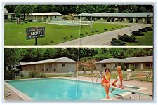 1974 Blue Haven Motel Lake City Roadside Lake City TN Unposted Women Postcard picture