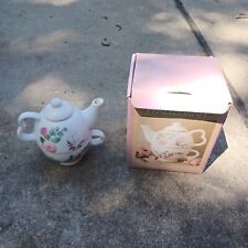 Vintage Pfaltzgraff Stoneware Cape May Tea for One Set Retired Pattern w Box picture