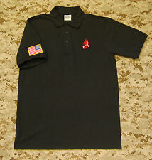 NSWDG Red Squadron Polo Shirt DEVGRU SEAL NSW Red Team Size L Large picture