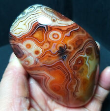  TOP 232G Natural Polished Banded Agate Crystal Madagascar Healing  A921 picture