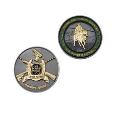 U S Border Patrol Horse Patrol Challenge Coin Rough Country USBP Agent picture