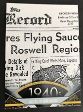 UFO Crash? Roswell     2011 Topps American Pie Collector Card picture