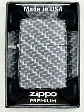 2020 Carbon Fiber Design Zippo Lighter NEW 49356 picture