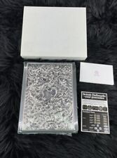 Photo Album Repousse Angels Sterling Silver Leather England Photo New picture