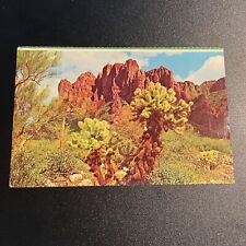 Superstition Mountains Mesa Arizona AZ Postcard UNP VTG  Vintage B7 picture