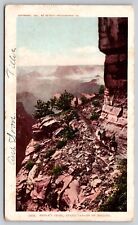 Hances Trail Grand Canyon Arizona Birds Eye View Rock Formations WOB Postcard picture