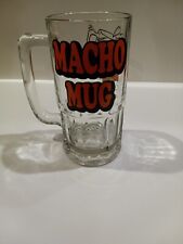 Ziggy's Macho Mug Vintage 1979 Large Glass Stein Mug 32oz 8