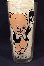 Vintage 1973 Looney Tunes PORKY PIG Warner Bros Pepsi Collector Series Glass picture