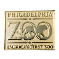 Vintage Philadelphia Zoo America’s First Zoo Big Cat Travel Souvenir Pin picture