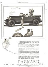 1926 Packard Eight Vintage Print Ad Ask The Man Who Owns One Beach Parasol picture