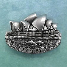 Australian Sydney Opera House Souvenir Pewter Fridge Magnet Australiana Gift picture