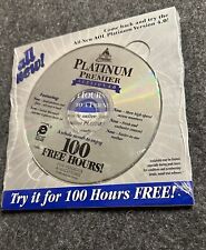 Vintage AOL CD Platinum Version 4.0  100 Free Hours, Orig. Collectible picture