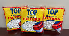 TOP Premium King Size 18mm Filter Tips ~200ct per bag~3 PACKS~NEW picture