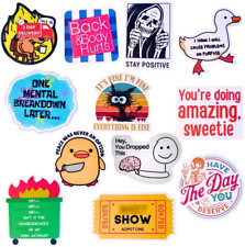 12-Piece Fridge Magnets - Funny Memes, Cute Animals, and Words for Home/Office D picture