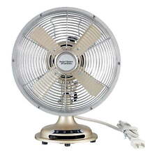 Better Homes & Gardens Retro 3-Speed Metal Tilted-Head Oscillation Table Fan picture