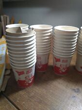 VINTAGE FRITO LAYS PAPER CUPS SAFETY  6 OZ LILY NOS 1969 CHINA-COTE HOT DRINK picture