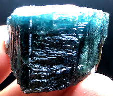 27g Natural Blue Watermelon Color Tourmaline Crystal Rough Stone Specimen C946 picture