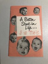 Vintage Swift Meat Baby Food A Better Start in Life Nutrition Medical Brochure picture