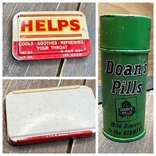 Vintage Tins Green Doan’s Pills And 