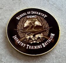 USMC  SCHOOL OF INFANTRY Where We Make Worries CHALLENGE COIN picture