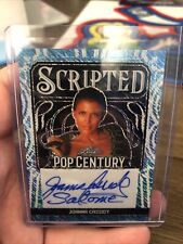 2024 LEAF POP CENTURY JOANNA CASSIDY /10 BLUE SHIMMER AUTO SCRIPTED 