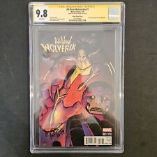 ALL-NEW WOLVERINE #1 CGC 9.8 SS Art Adams Variant 1st Laura Kinney as Wolverine  picture