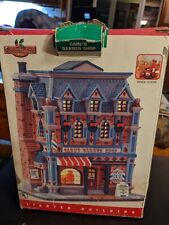 NEW in Box - Lemax - 2005 - Coventry  Cove - Carl's Barbershop -  Lighted picture