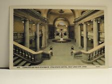 State Capitol Salt Lake City, Utah Vintage Lithograph Postcard A790 picture