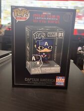 Funko Pop Die-Cast Marvel #01 Captain America 2021 Summer Convention - SEALED picture