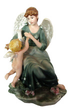Christmas Porcelain Angel Cherub Grandeur Noel Collector's Series 2002 #0247 picture