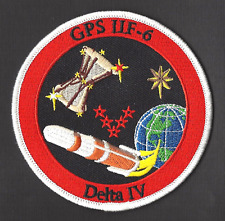 GPS IIF-6 DELTA IV Launch USAF ULA 5 SLS CCAFS SATELLITE Launch SPACE PATCH picture