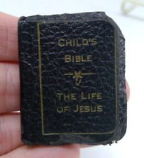 Miniature 1932 Child's Bible The Life of Jesus picture
