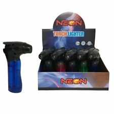 MK NEON Torch Lighter Windproof Refillable Cigarette Lighter 10pcs display picture