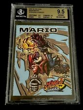 MARIO RARE SI FOR KIDS 2007 SUPER MARIO STRIKERS CHARGED MINT NINTENDO BGS 9.5 picture