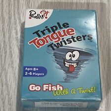 Triple Tongue Twisters, Hilarious Family Educational Card Games for Kids 8-12 picture