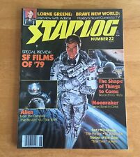 Starlog Magazine #22 May 1979 Moonraker James Bond in Orbit picture