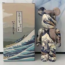 400%Bearbrick Surfing(The Great Wave)Graffiti Action Figure Home Deco Art Toy picture