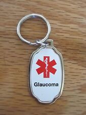 Key Chain GLAUCOMA Metal New picture