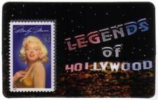 10m Marilyn Monroe, James Dean, Bogart: Legends of Hollywood Set of 3 Phone Card picture