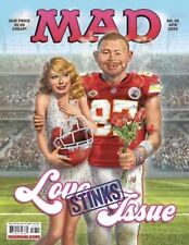 MAD MAGAZINE #36 APRIL 2024 TAYLOR SWIFT SUPERBOWL COVER TRAVIS KELCE NEW NM picture