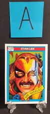Marvel Universe Series 1 Trading Cards - 1990 - Stan Lee-Singles - LIQUIDATION picture