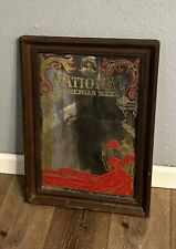 Vintage National Bohemian Beer Mirror Sign National Brewing Baltimore Since 1885 picture