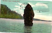 Vintage Postcard- PILOT ROCK, LOWER COLUMBIA RIVER picture