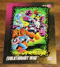 Evolutionary War Impel Marvel Universe Series 3 1992 Collector Card #185 picture