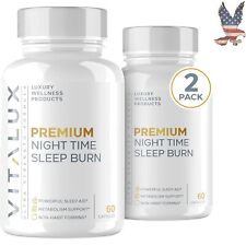 Sleep Burn - Melatonin Infusion - Non-Habit Forming - 120 Count (Pack 2) picture