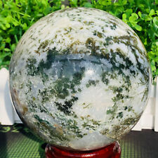 Natural water grass agate crystal ball quartz energy 3260g picture