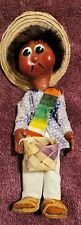 Handmade  Mexican Male Doll. Collectible picture