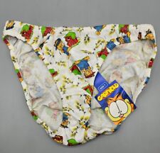 VINTAGE Garfield The Cat Farmer Womens Bikini Panties/Underwear Size 7 - New picture