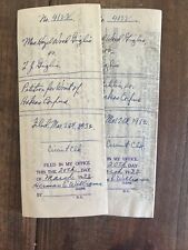 1932 Vintage Document WRIT OF HABEAS CORPUS Domestic Violence Kidnapping Abuse picture